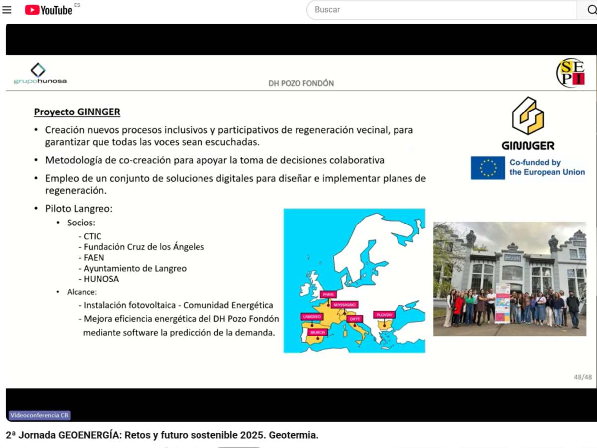 HUNOSA showcases mine water geothermal projects in Madrid